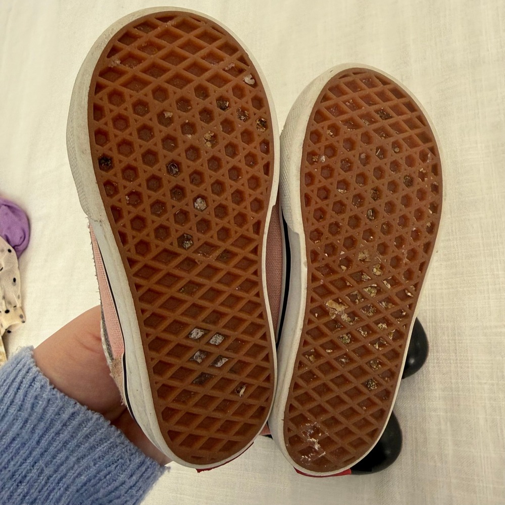 Kids Shoes‎ Bundle Janie and Jack Little Chicken Vans Pink Glitter White Sparkle - Picture 7 of 8